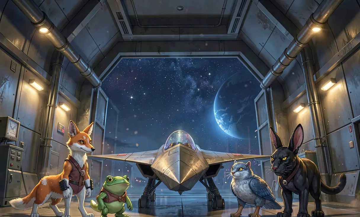 The Founding of the Star Fox Team